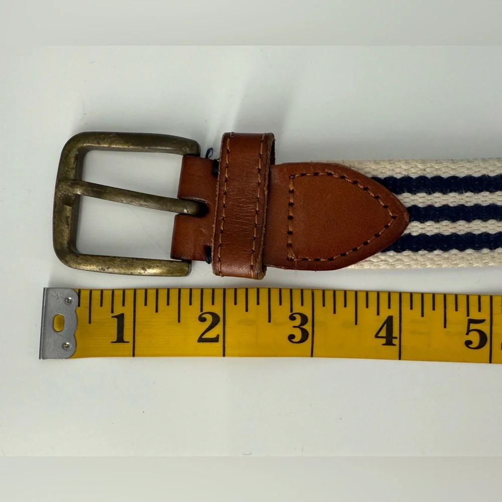 Vintage H&M Canvas & Leather Belt‎ L/XL